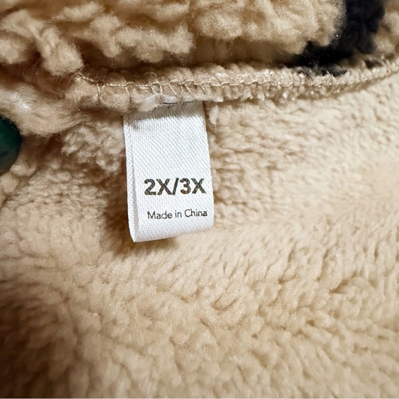 NEW Jill Martin Lightning Bolt Classic Sherpa Lounger Teddy Jacket - Picture 14 of 16